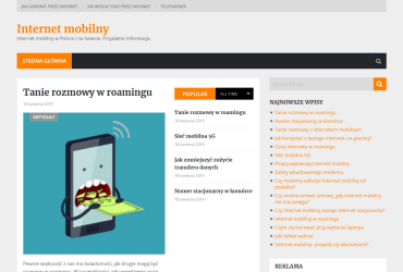 Internet mobilny